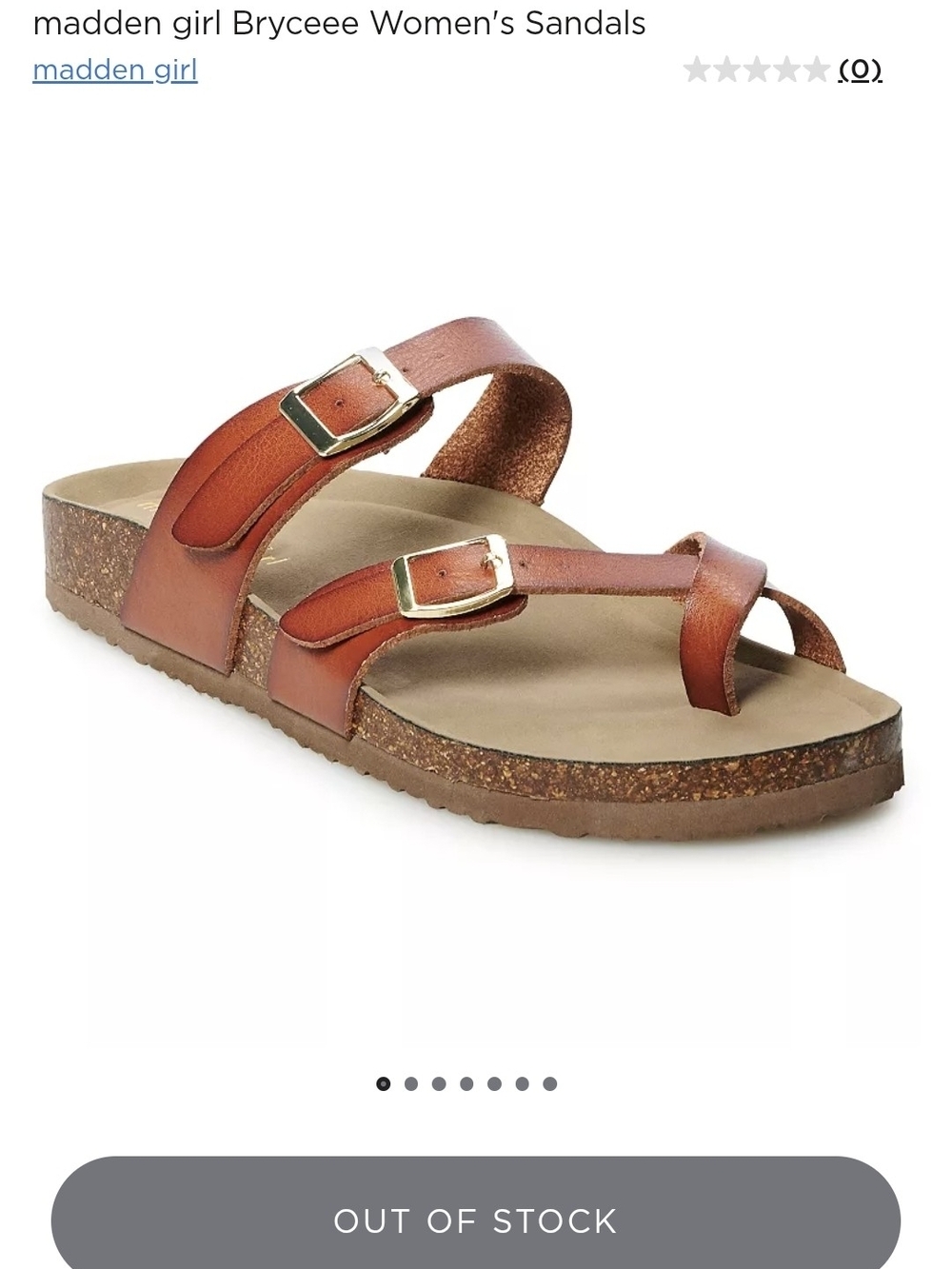 madden girl Bryceee Women's Sandals - Brown